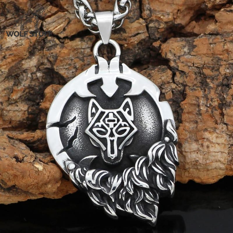 Wolf Fur Necklace