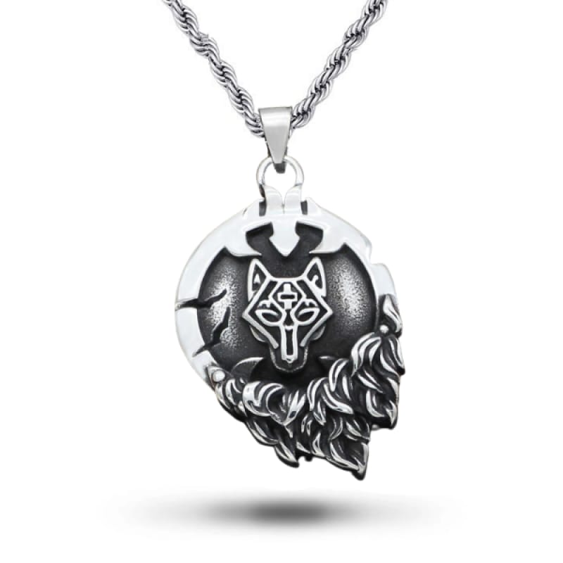 Wolf Fur Necklace