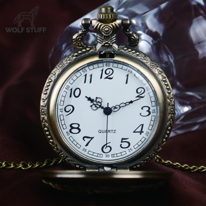 Wolf Game of Thrones Pocket Watch