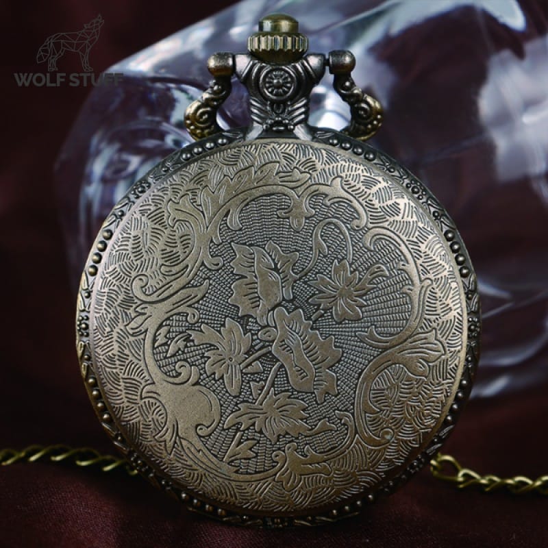 Wolf Game of Thrones Pocket Watch