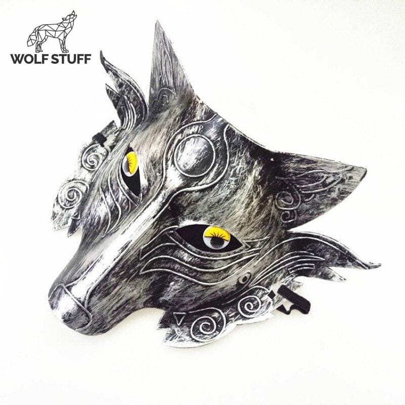 Wolf Half Mask
