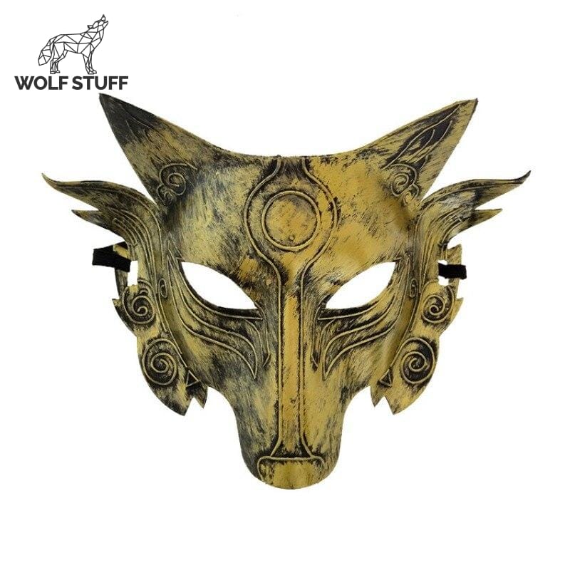 Wolf Half Mask