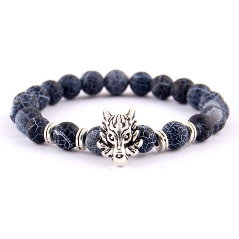 Wolf Head Bracelet Beads