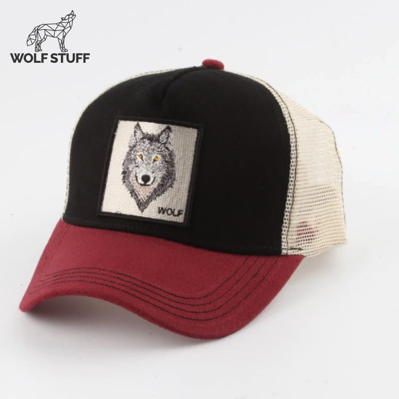 Wolf Head Cap