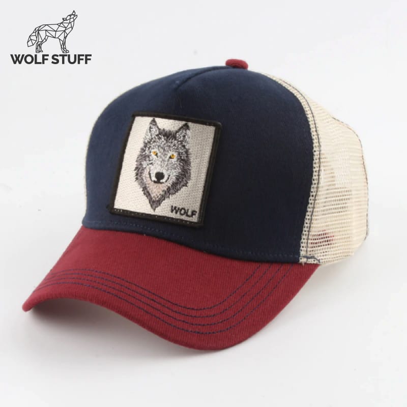 Wolf Head Cap