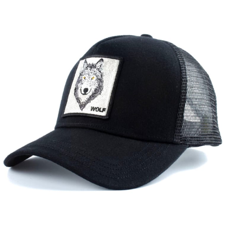 Wolf Head Cap