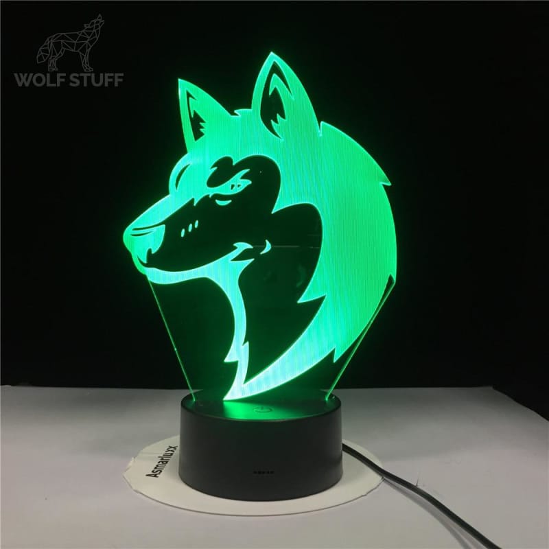 Wolf head lamp