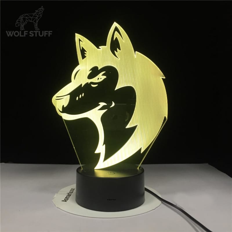 Wolf head lamp