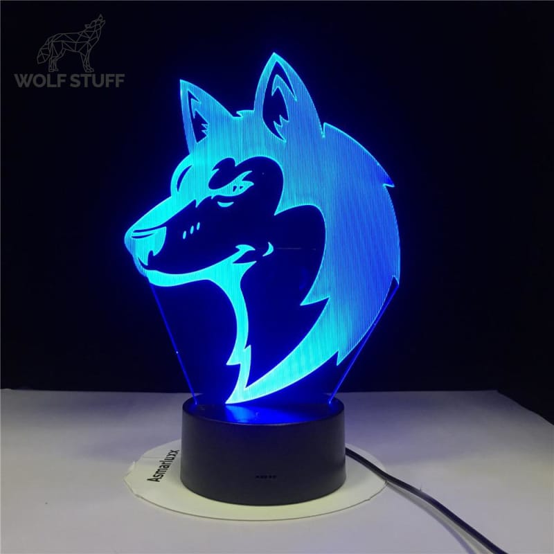 Wolf head lamp