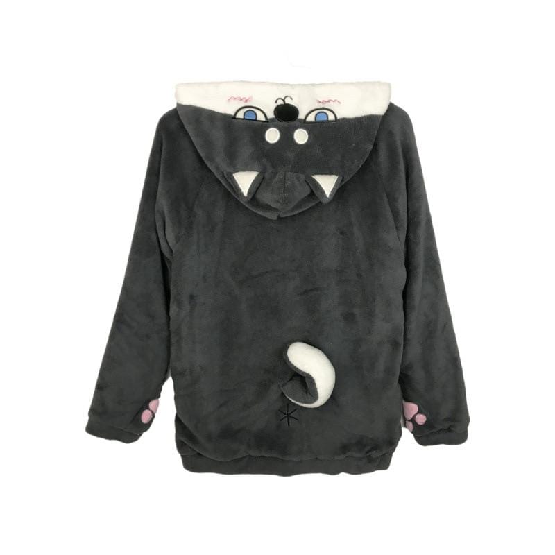 Wolf Hoodie with Ears