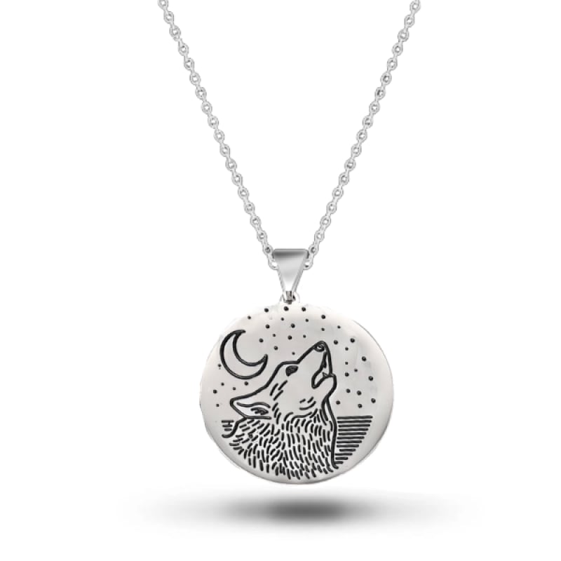 Wolf Moon Pendant