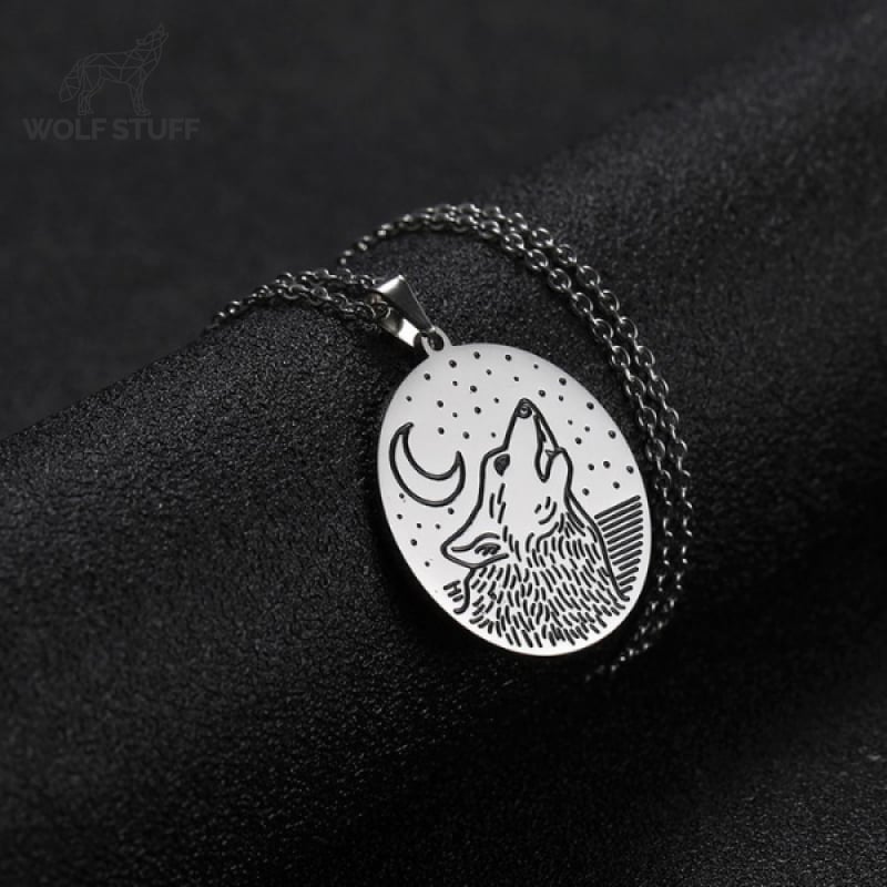 Wolf Moon Pendant