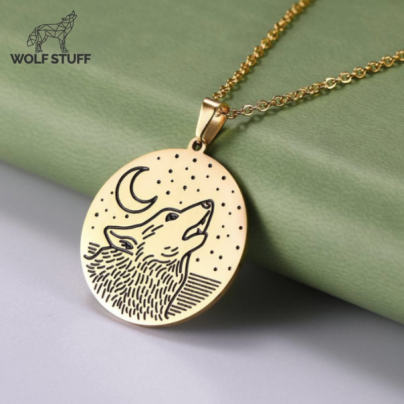 Wolf Moon Pendant