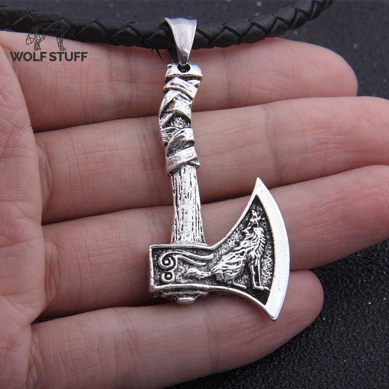 Wolf Necklace for Guys