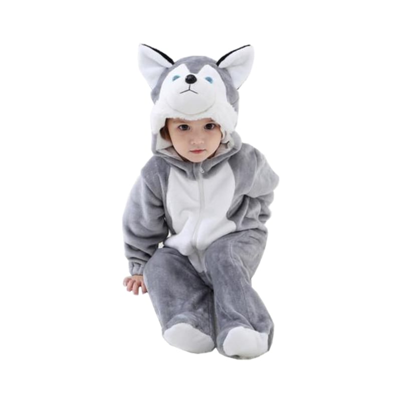 Wolf Onesie Baby