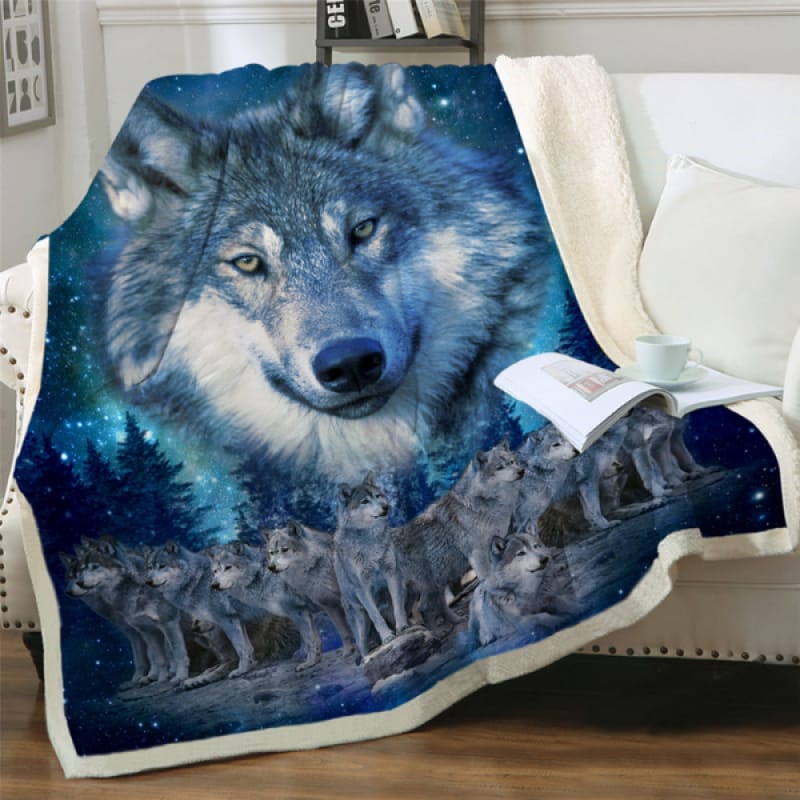 Wolf Pack Blanket