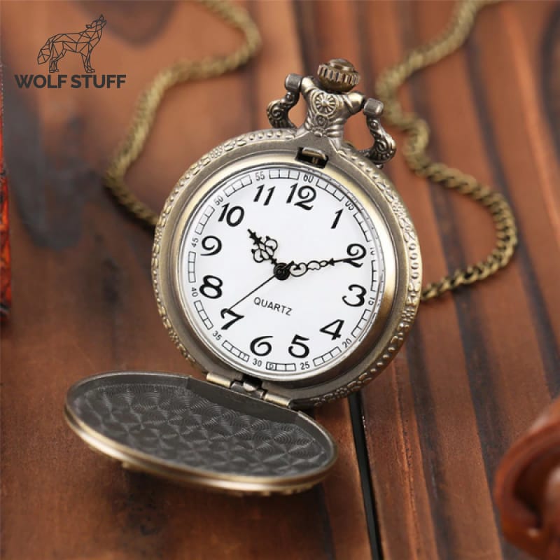 Wolf Pack Pocket Watch