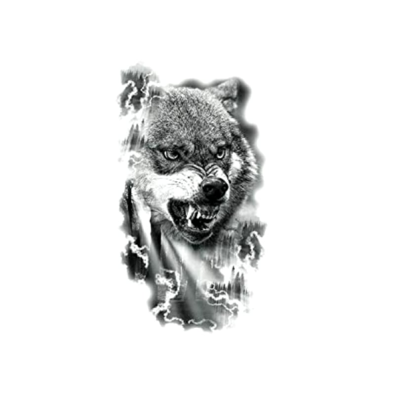 Wolf Pack Temporary Tattoo