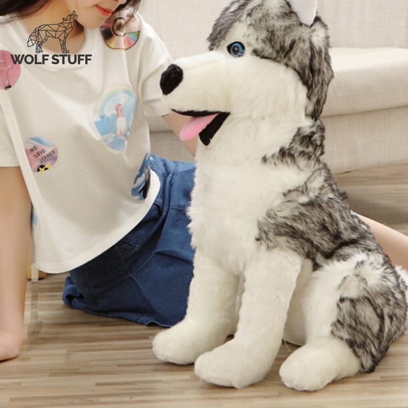 Wolf plush pattern