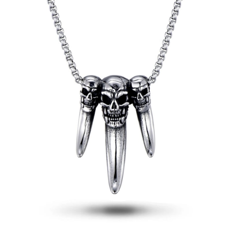 Wolf Skull Necklace