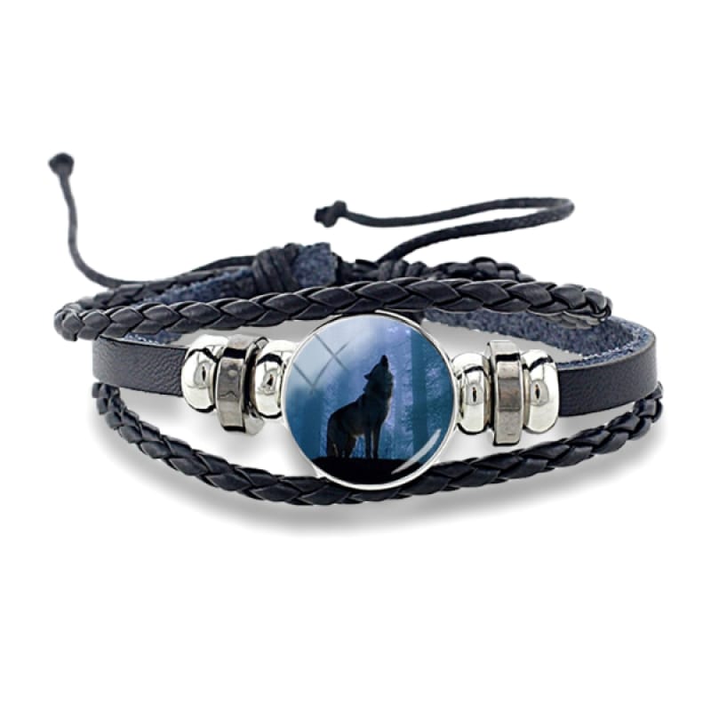 Wolf Spirit Animal Bracelet