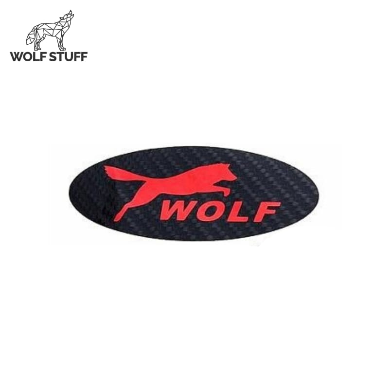 Wolf sticker logo