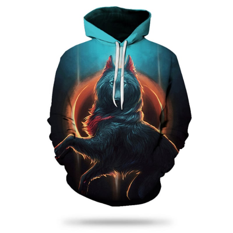 Wolf Sweatshirt Hoodie