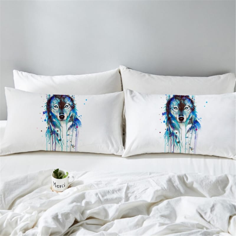 Wolf Throw Pillows