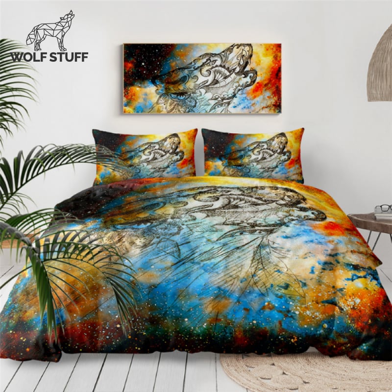 Wolf Twin Bed Sheets