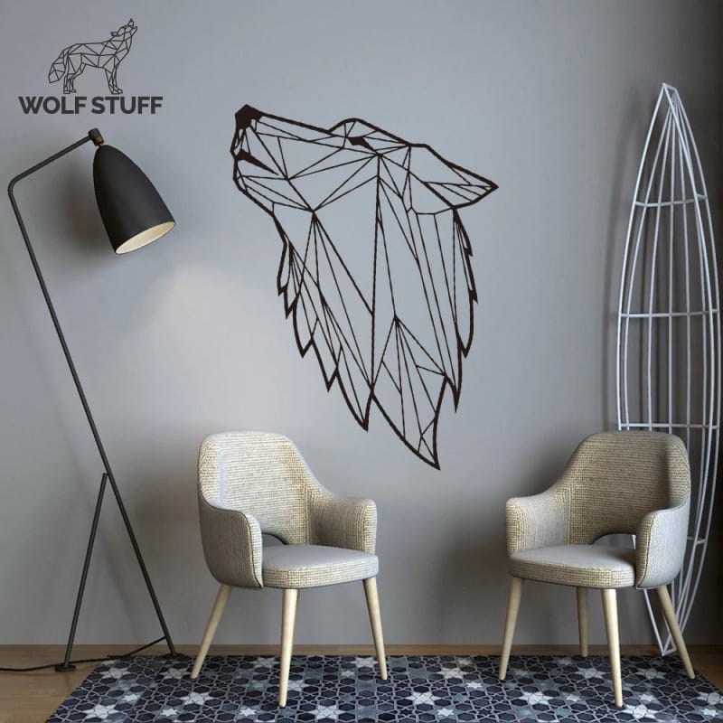 Wolf wall decals