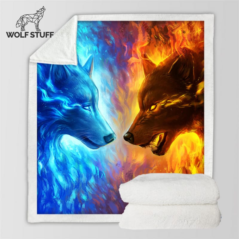 Wolf Wool Blanket