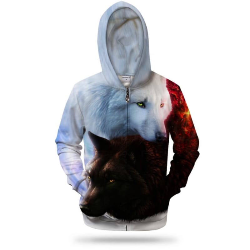 Wolf Yin Yang Jacket