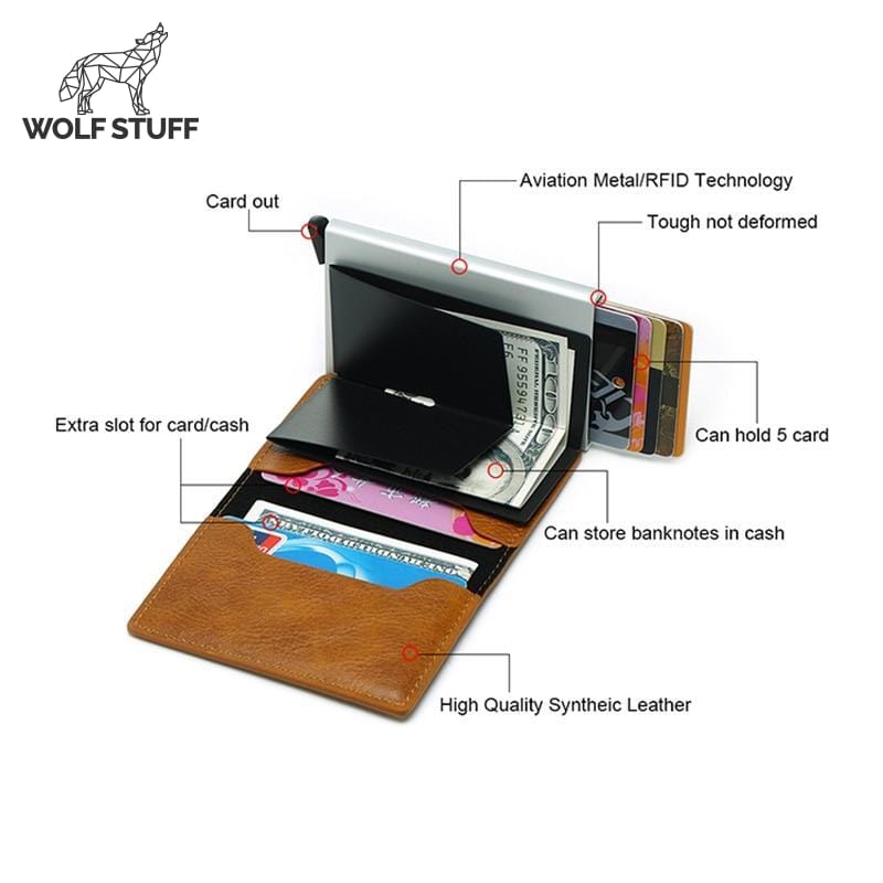 Wolfs mini wallet