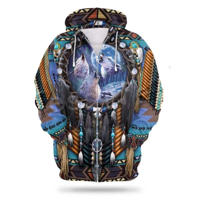 Wolves 3D Fleece Jacket