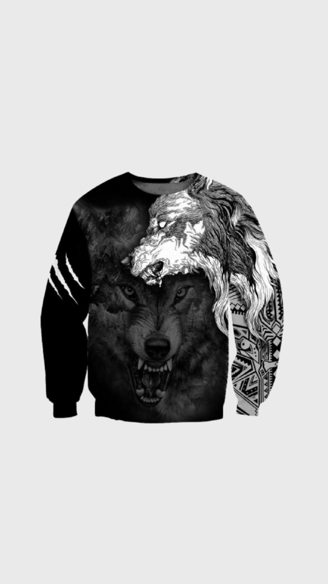 wolf sweatshirt