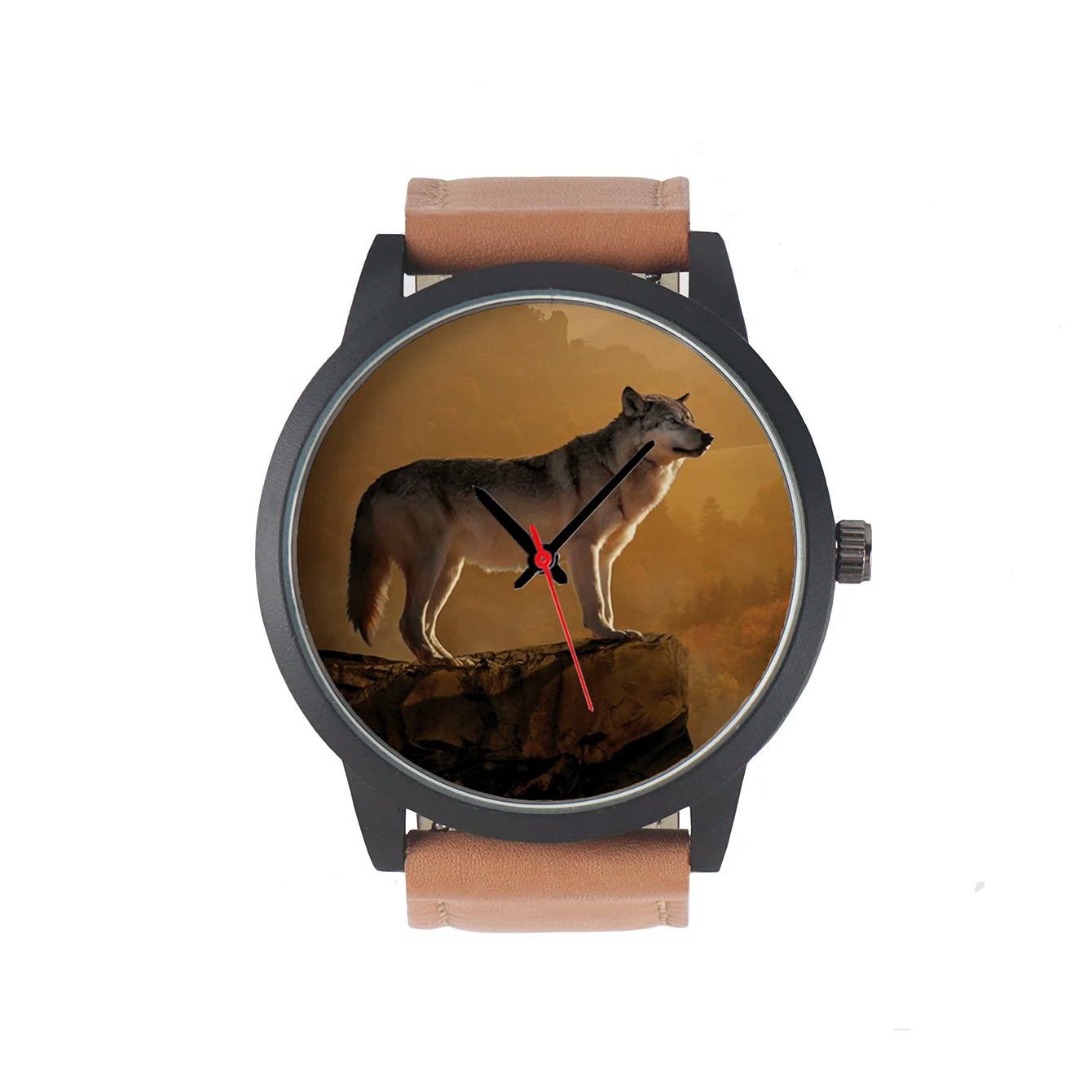 Brown Wolf Watch