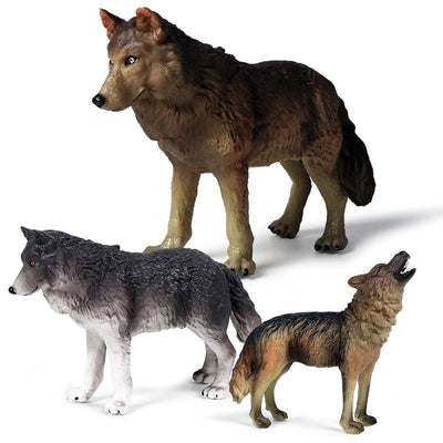 Alpha and Omega Wolf Toys