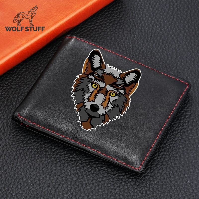 Anime wolf wallet