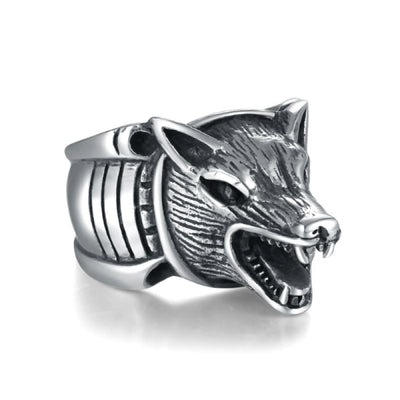 Antique Wolf Ring