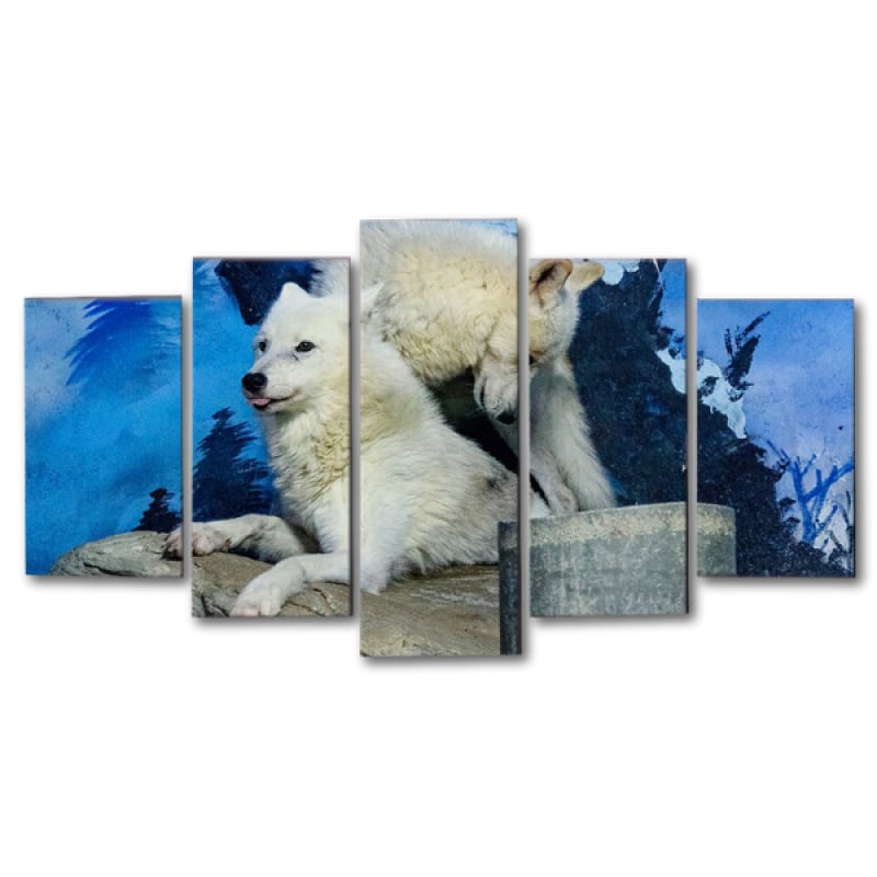Arctic Wolf Canvas