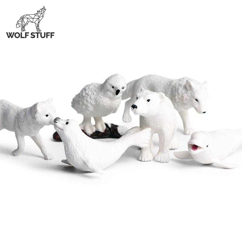 Arctic Wolf Toy