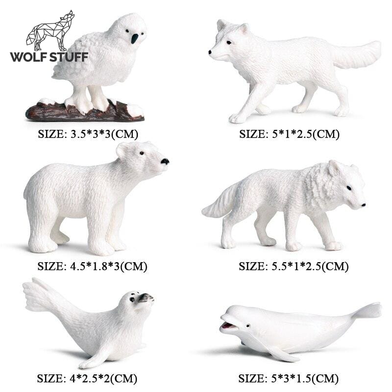 Arctic Wolf Toy