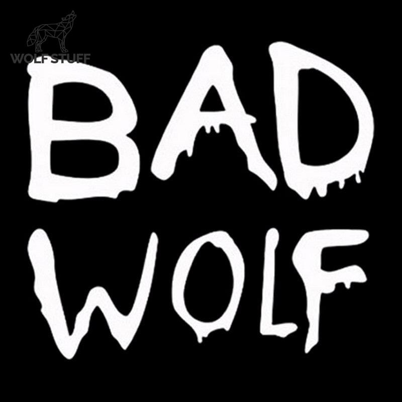 Bad wolf sticker