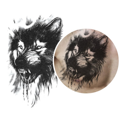 Badass Temporary Tattoo