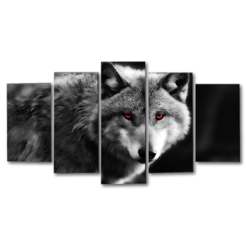 Beautiful wolf art