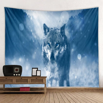 Blue Wall Tapestry
