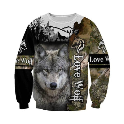 Boys Wolf Sweatshirt