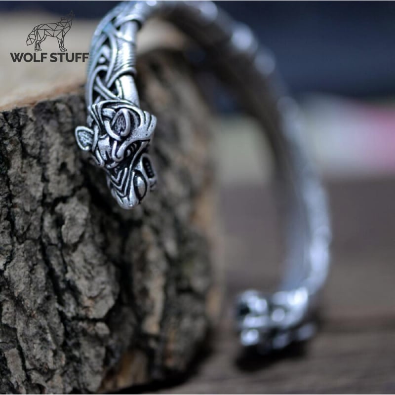 Celtic Wolf Bracelet