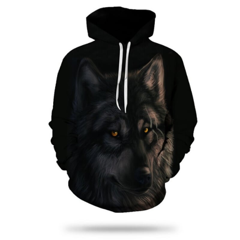 Dark Wolf Hoodie | Wolf Stuff