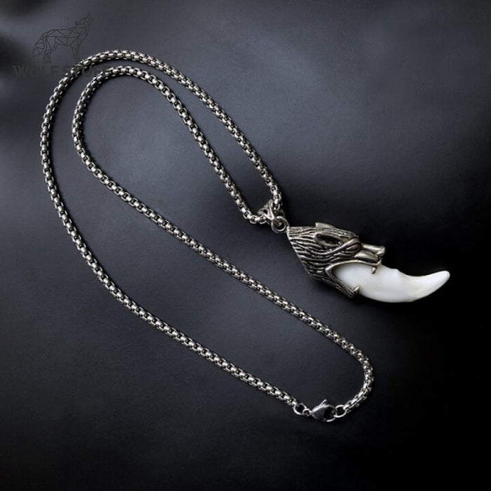 Dire Wolf Tooth Necklace | Wolf Stuff